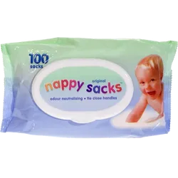 Nappy Sacks Bags  Pack of 100