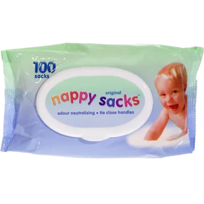 Nappy Sacks Bags  Pack of 100