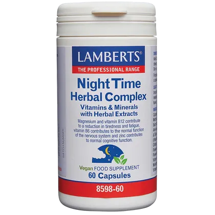 Lamberts Night Time Herbal Complex Capsules Pack of 60