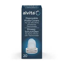 Alvita Disposable Probe Covers For Alvita Infrared Ear Thermometer Pack of 20