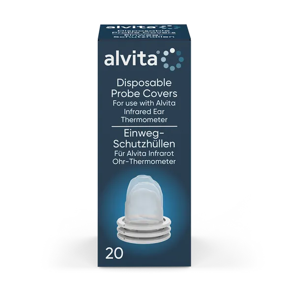 Alvita Disposable Probe Covers For Alvita Infrared Ear Thermometer Pack of 20