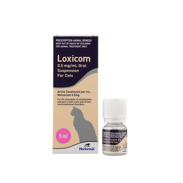 Loxicom 0.5mg/ml Cat Oral Suspension 5ml