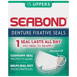 Seabond Original Upper Denture Fixatives Pack of 15