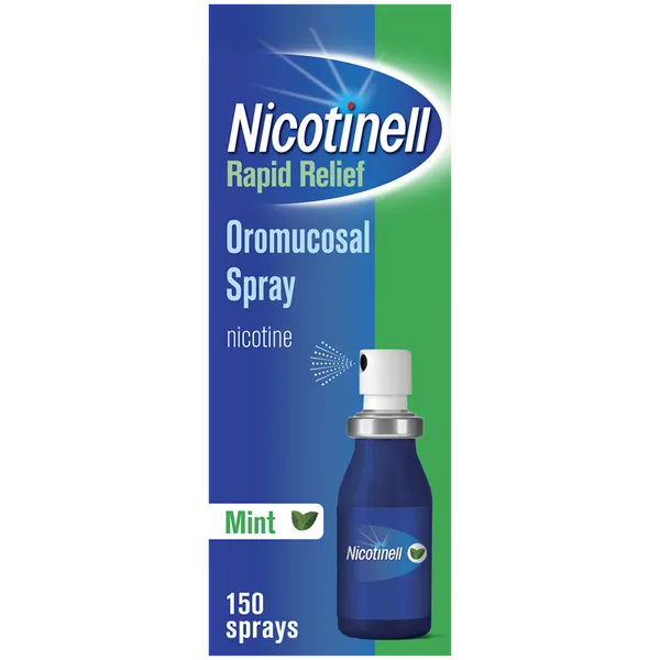 Nicotinell Rapid Relief Mint 1mg Nicotine Mouth Spray Single