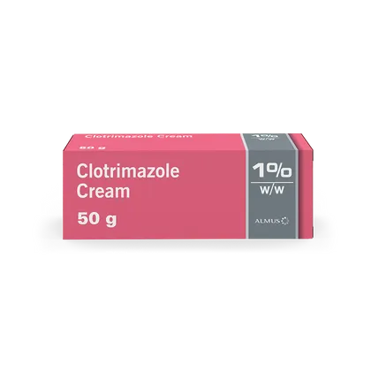 Almus Antifungal Clotrimazole 1% w/w Cream 50g