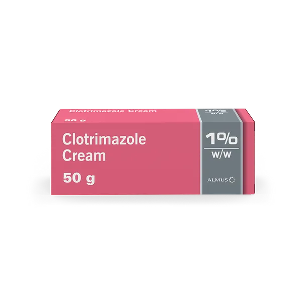 Almus Antifungal Clotrimazole 1% w/w Cream 50g