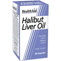 HealthAid Halibut Liver Oil Capsules Pack of 90