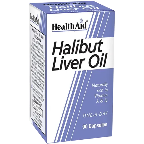 HealthAid Halibut Liver Oil Capsules Pack of 90