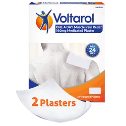 Voltarol Medicated Plaster 140mg One a Day Pack of 2