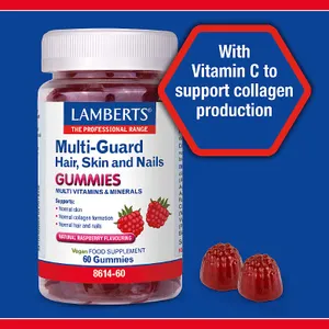 Lamberts Multi-Guard Hair, Skin and Nails Gummies Pack of 60