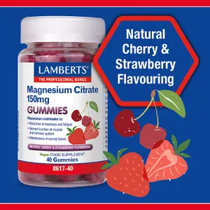 Lamberts Magnesium Citrate Gummies Pack of 40