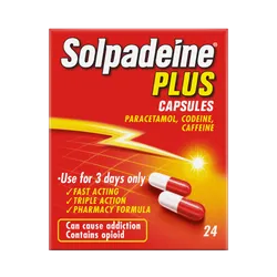 Solpadeine Plus Capsules Pack of 24