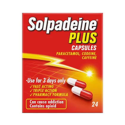 Solpadeine Plus Capsules Pack of 24