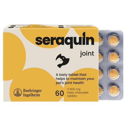 Seraquin Joint 800mg Tablets for Dogs & Cats Pack of 60