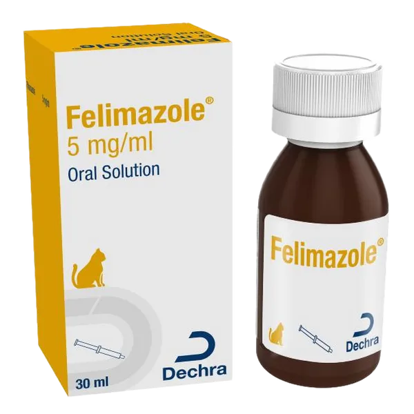 Felimazole 5mg/ml Oral Solution for Cats 30ml