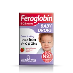 Feroglobin Baby Drops Strawberry Flavour 30ml