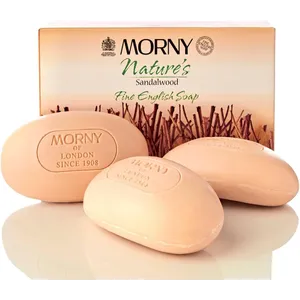 Morny Nature's Sandalwood Soap 100g Pack of 3