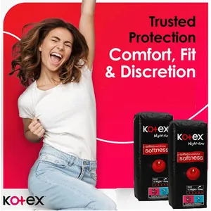 Kotex Maxi Towels Nightime Pack of 10