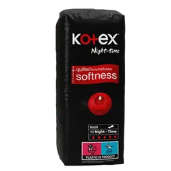 Kotex Maxi Towels Nightime Pack of 10