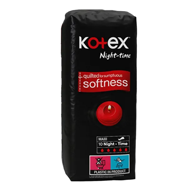 Kotex Maxi Towels Nightime Pack of 10