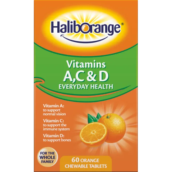 Haliborange Vitamins A C & D Pack of 60