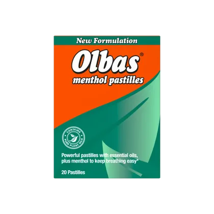 Olbas Menthol Pastilles Pack of 20