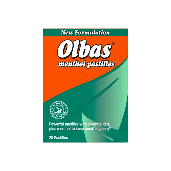 Olbas Menthol Pastilles Pack of 20