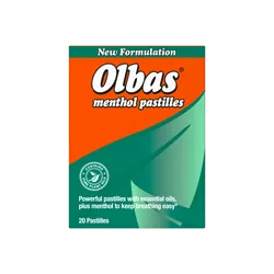 Olbas Menthol Pastilles Pack of 20