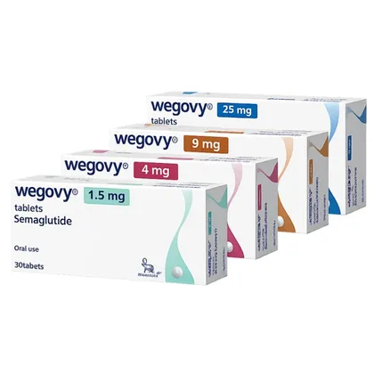 Wegovy 4mg (SEMAGLUTIDE) Tablets Pack of 30