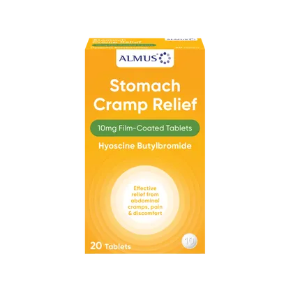 Almus Stomach Cramp Relief 10mg Tablets Pack of 20