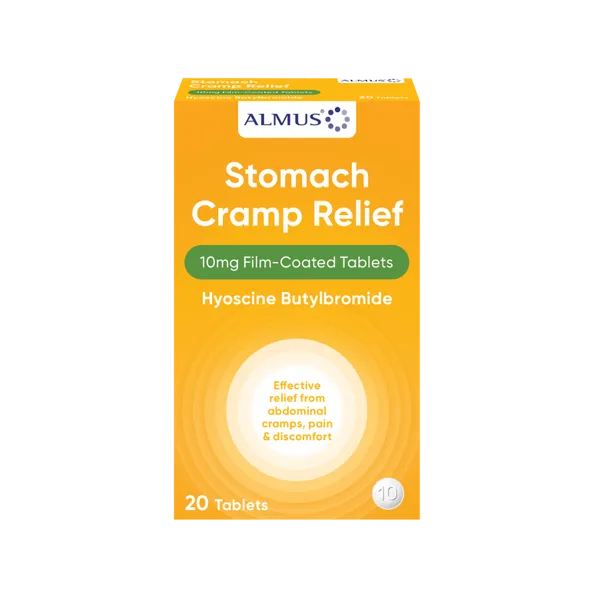 Almus Stomach Cramp Relief 10mg Tablets Pack of 20