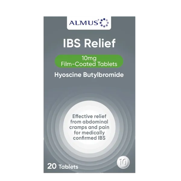 Almus IBS Relief 10mg Tablets Pack of 20