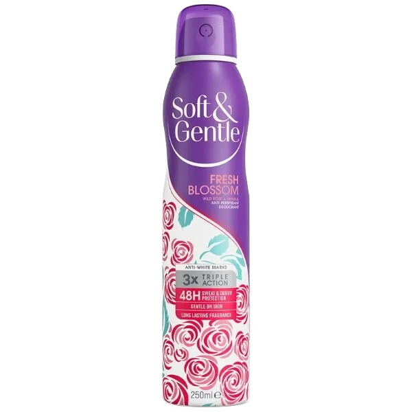 Soft & Gentle Fresh Blossom Anti-perspirant Deodorant 250ml