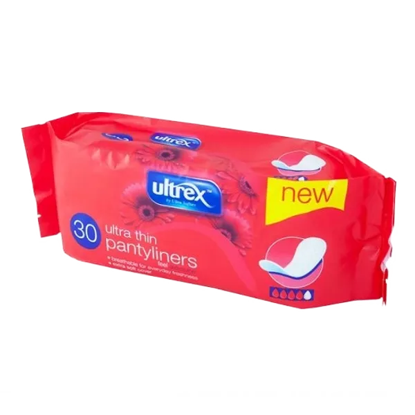 Ultrex Ultra Thin Pantyliners Pack Of 30