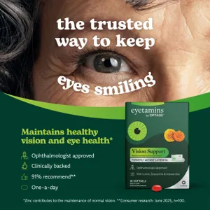 Eyetamins Vision Support Softgels Pack of 30