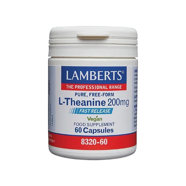 Lamberts L-Theanine 200mg Capsules Pack of 60