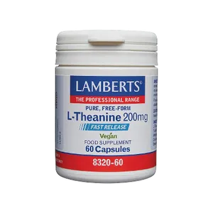 Lamberts L-Theanine 200mg Capsules Pack of 60