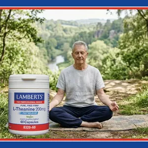 Lamberts L-Theanine 200mg Capsules Pack of 60