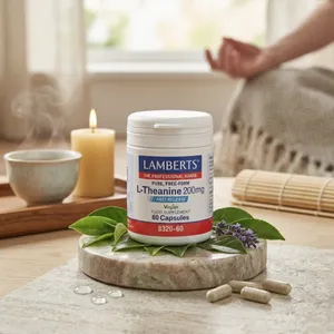 Lamberts L-Theanine 200mg Capsules Pack of 60