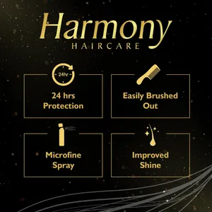 Harmony Gold Max Hold & Shine Hairspray 400ml