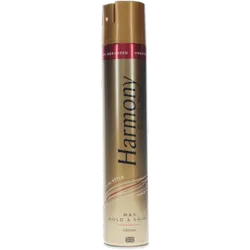 Harmony Gold Max Hold & Shine Hairspray 400ml