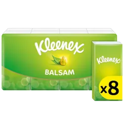 Kleenex Balsam Pocket Pack Tissues Pack of 8