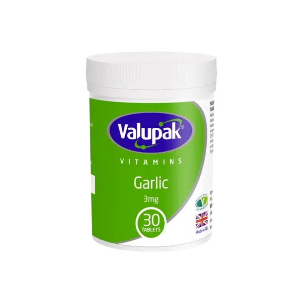 Valupak Garlic 3mg Tablets Pack of 30