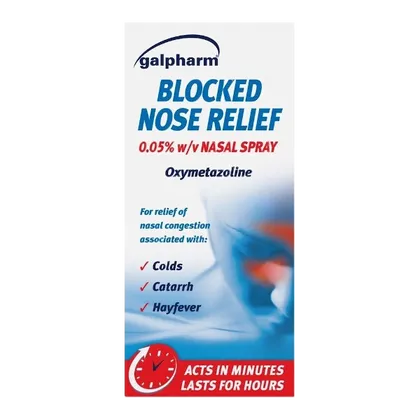 Blocked Nose Relief Nasal Spray 15ml