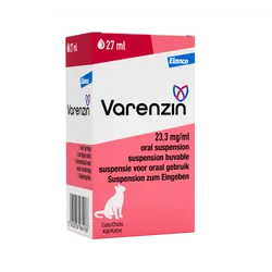 Varenzin 25mg/ml Oral Suspension for Cats 27ml