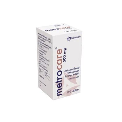 Metrocare 500mg Flavoured Tablet for Dogs and Cats