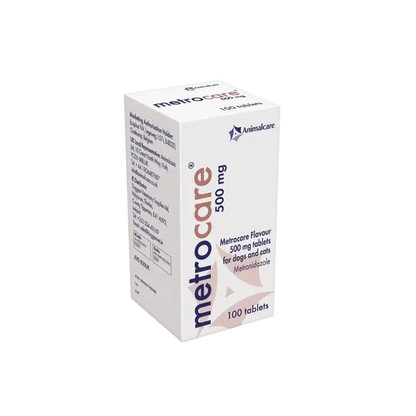 Metrocare 500mg Flavoured Tablet for Dogs and Cats