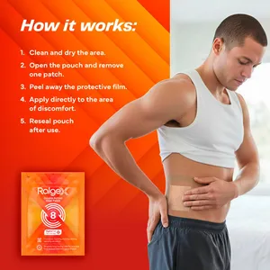 Ralgex Double Action Heat Patch Pack of 4