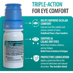 Eyeaze Sodium Hyaluronate 0.2% Eye Drops 10ml