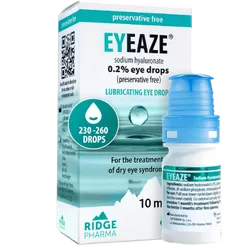 Eyeaze Sodium Hyaluronate 0.2% Eye Drops 10ml